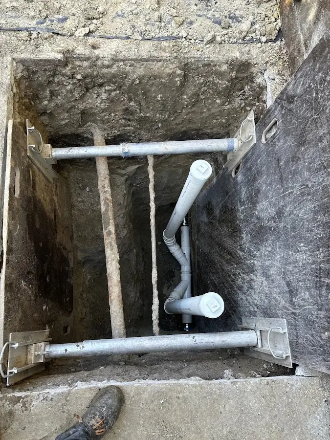 Experienced plumber completing Gas Line Repair work in Carlsbad